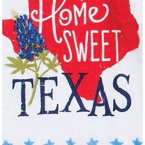 𝅺kay Dee Designs Home Sweet Texas Terry Towel